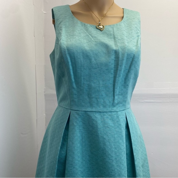 Love21 women’s Mini‎ Dress Size S Seafoam Green zipper sleeveless pre owned - Picture 3 of 16